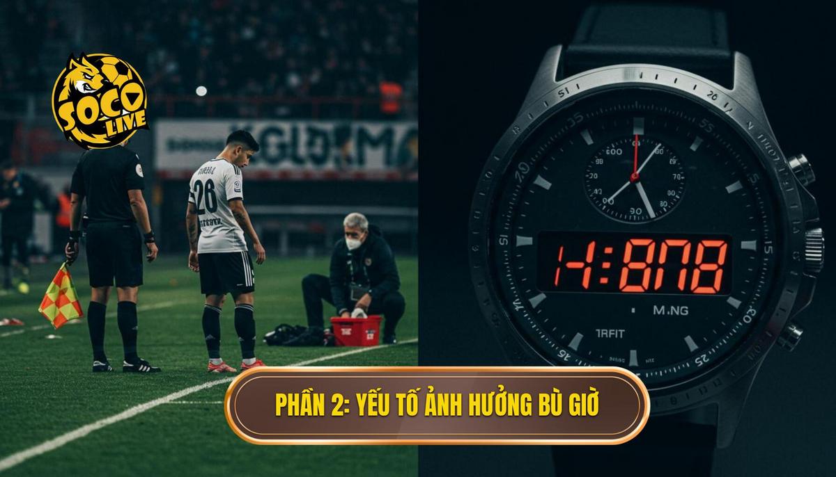 Cá cược Kèo Bù Giờ Cho Người Mới: Hướng Dẫn Chi Tiết Từ A Đến Z 2 Phần 2_ Các Yếu Tố Ảnh Hưởng Đến Thời Gian Bù Giờ