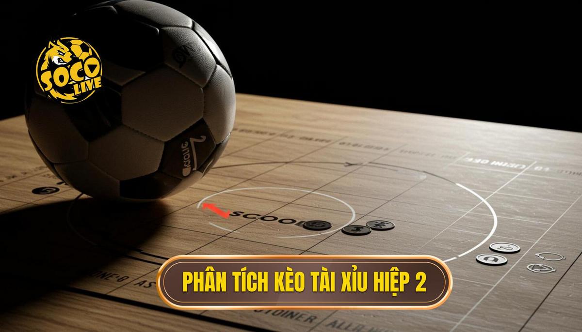 Kèo Tài Xỉu Hiệp 2: Chiến Lược Chinh Phục Tỷ Lệ Vàng Cùng SOCOLIVE 1 Phân Tích Cơ Bản Về Kèo Tài Xỉu Hiệp 2