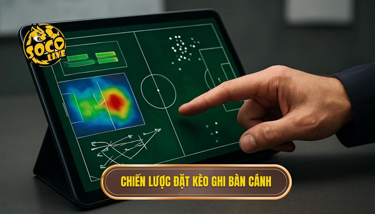 Chiến lược phân tích và đặt Kèo cược đội ghi bàn từ tình huống phối hợp cánh